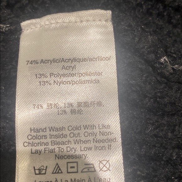 DKNY Black and Silver Knit Sweater - Picture 8 of 10